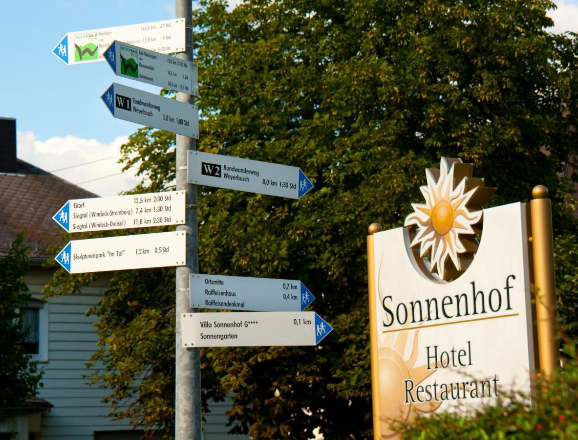 Hotel Restaurant Sonnenhof Weyerbusch Eksteriør bilde